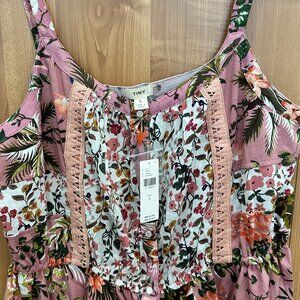 *NEVER WORN* Floral Print tank - Size L - by Tiny for Anthropologie